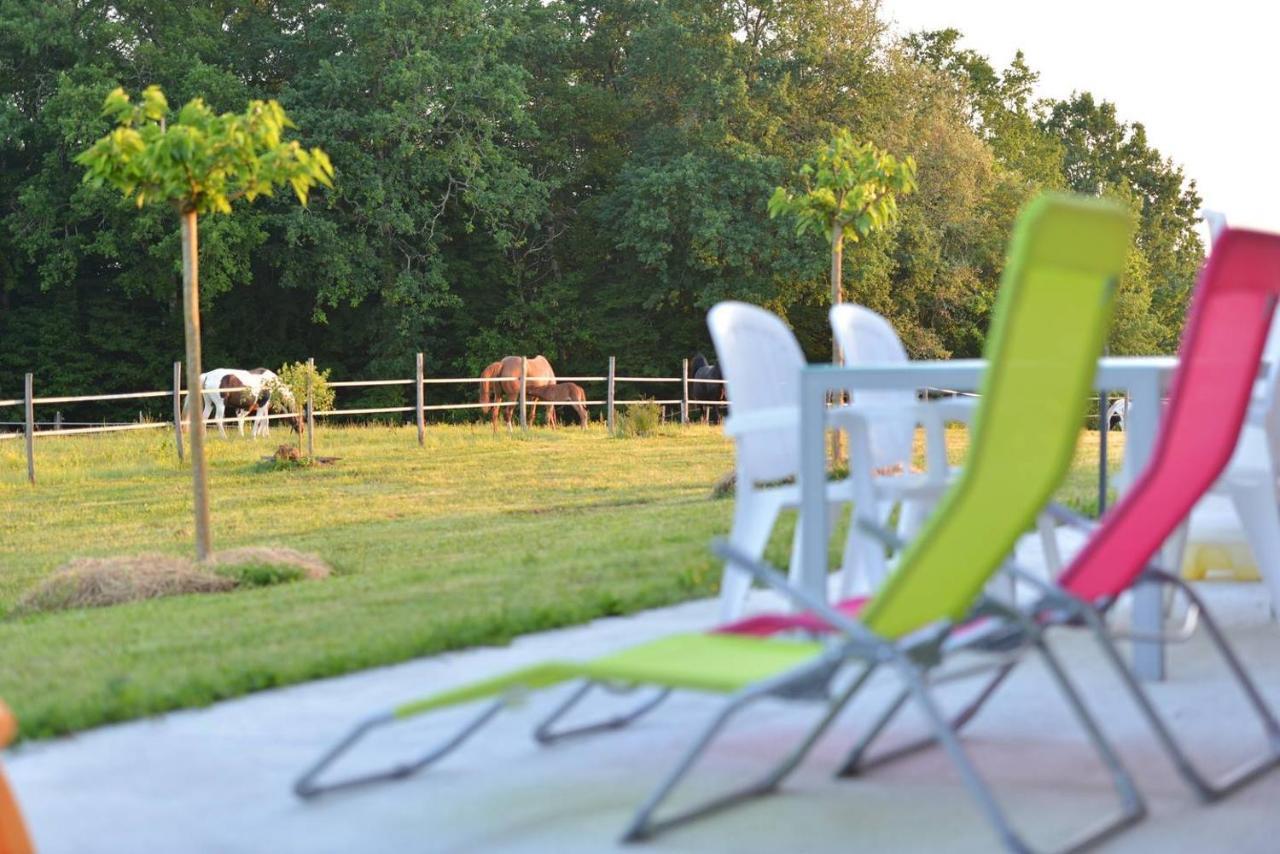 Gite Equestre Domaine Des Crins - Monpazier Capdrot Exterior photo